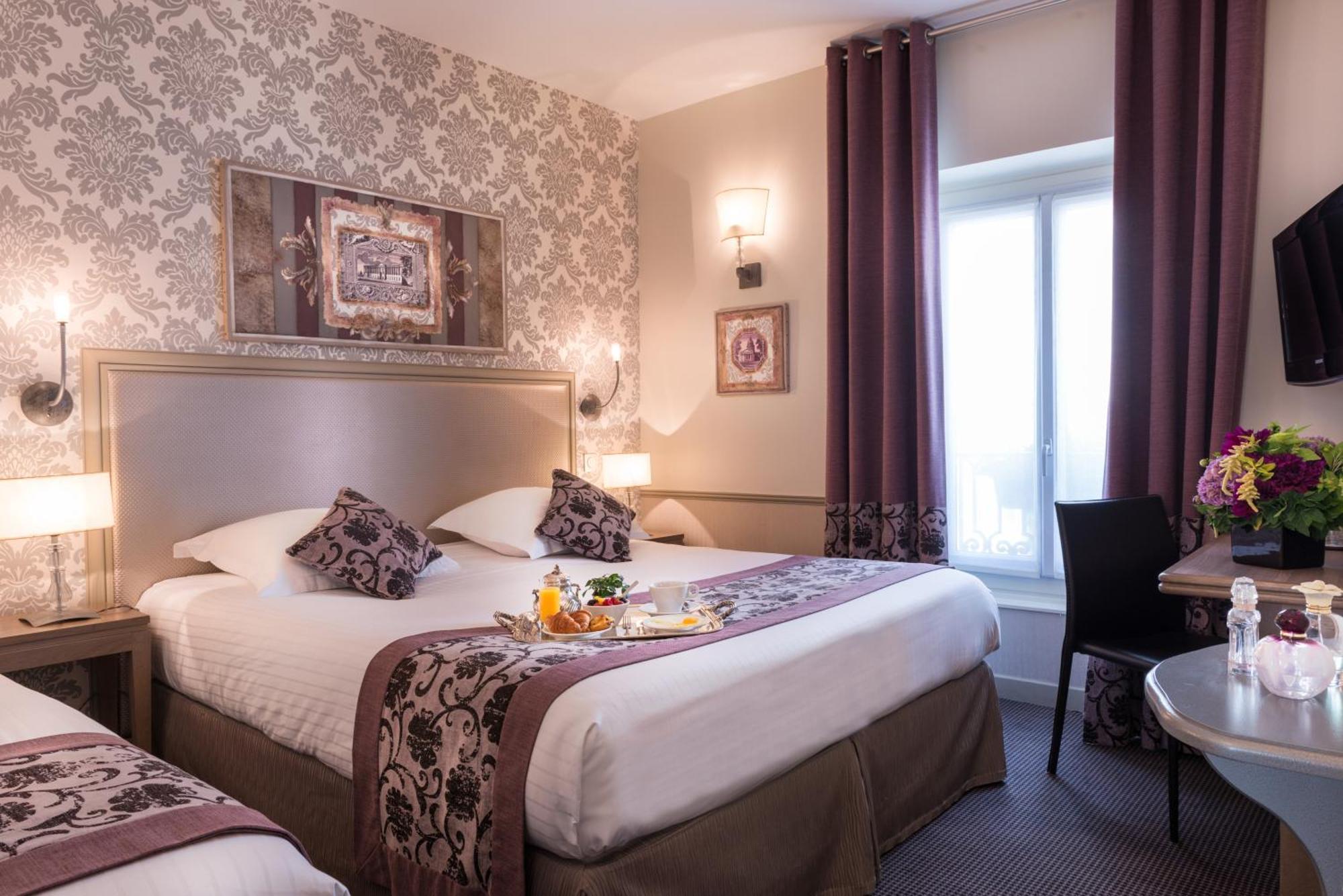 Hotel Monceau Wagram Paříž Pokoj fotografie